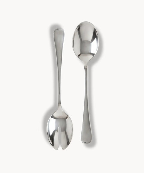 Salad Serve Set, Silver