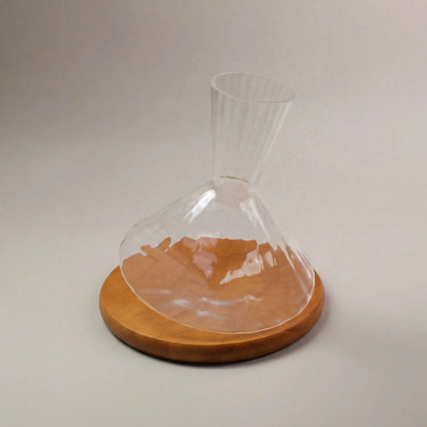 Tilted Wine Decanter