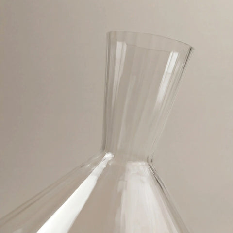 Tilted Wine Decanter