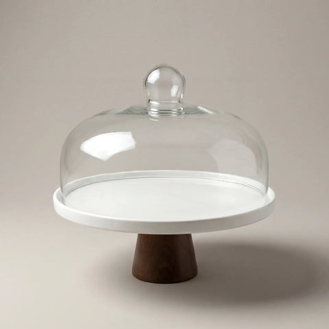 Ceramic Dome Cake Stand
