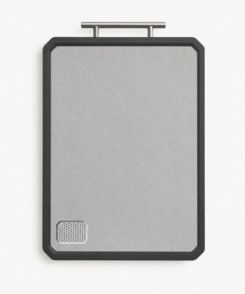 Cutting Board, Mesh Stainless & Wheat Straw