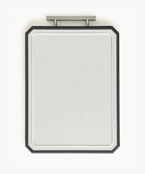 Cutting Board, Stainless & Wheat Straw