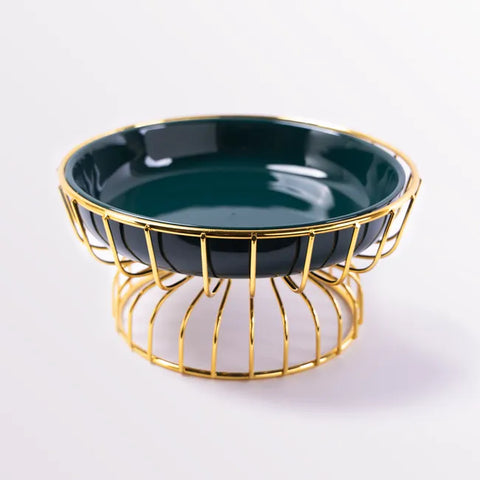 Aureo Green Ceramic Tray - Short