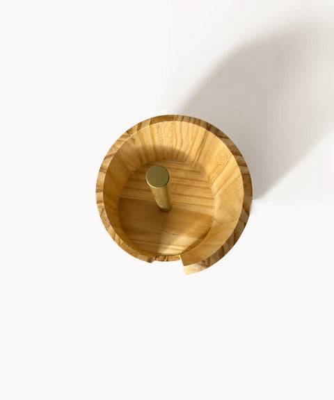 Beige Roll Holder