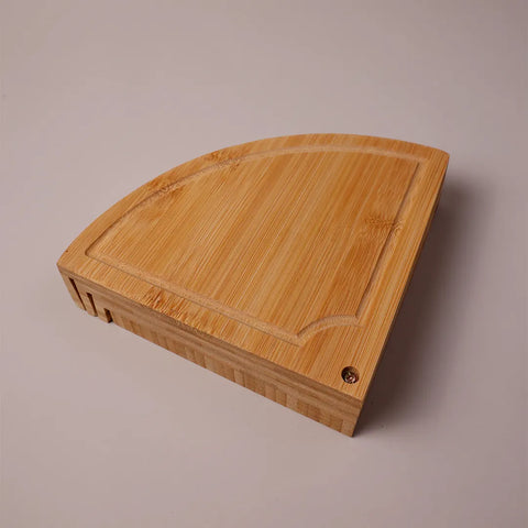 Rotating Bamboo Cheese Board