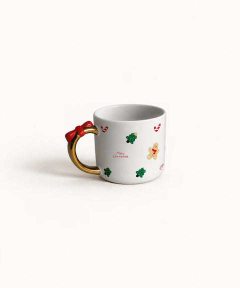 Christmas Mug & Plate, Holly