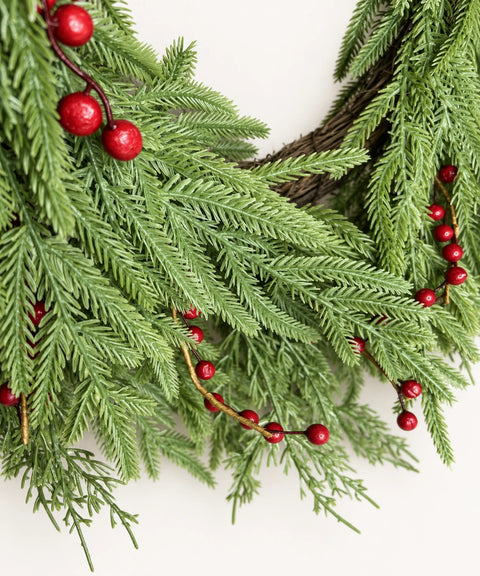 Hanging Berry Wreath