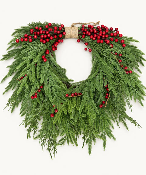 Hanging Berry Wreath