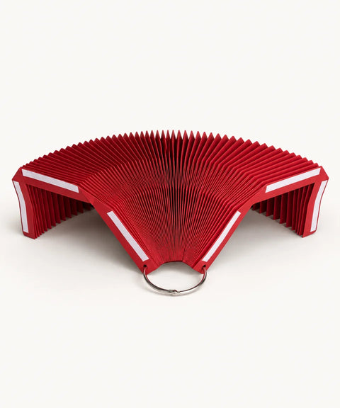Honeycomb Tree Skirt, Red