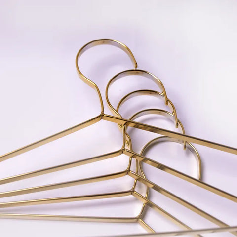 Linea Gold Hanger Set - 5 Pieces