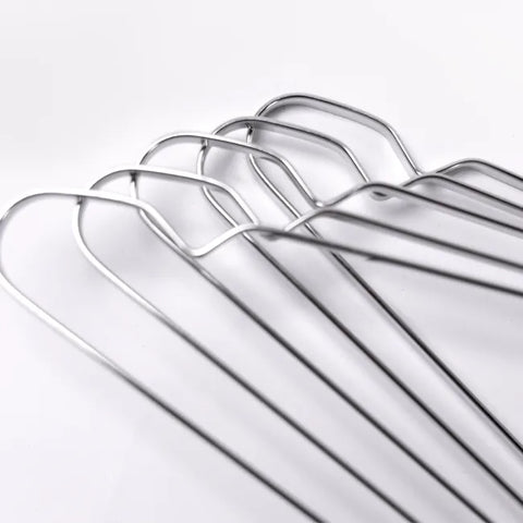 Linea Silver Hanger Set - 5 Pieces