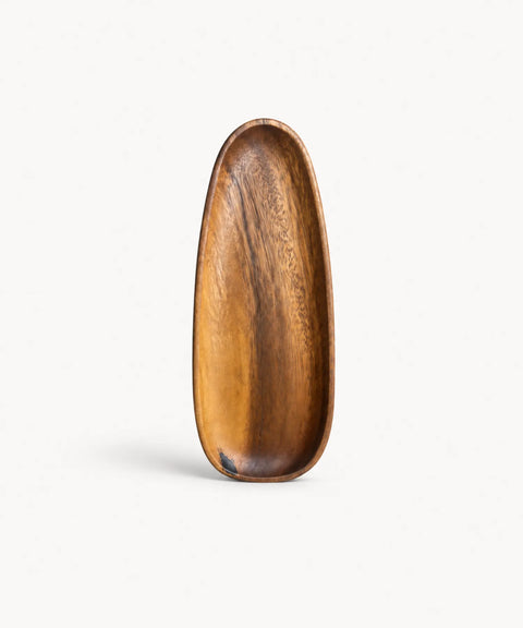 Long Oval Olive Wood Tray
