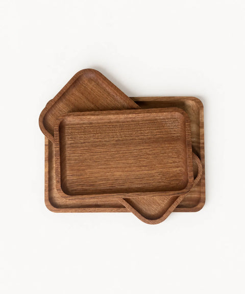 Rectangular Olive Wood Tray, Large
