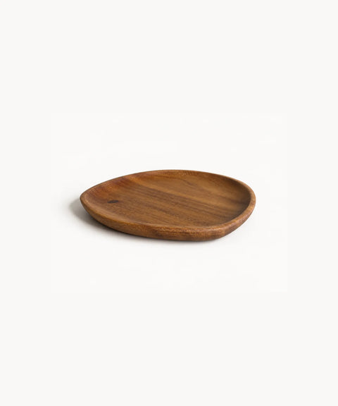 Rounded Olive Wood Tray