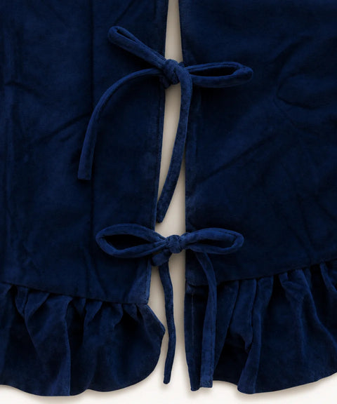 Ruffled Tree Skirt, Navy