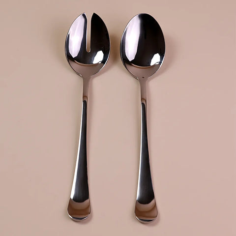 Salad Serve Set, Silver