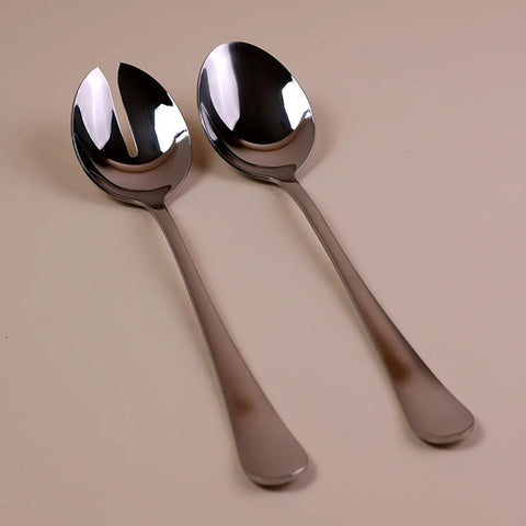 Salad Serve Set, Silver