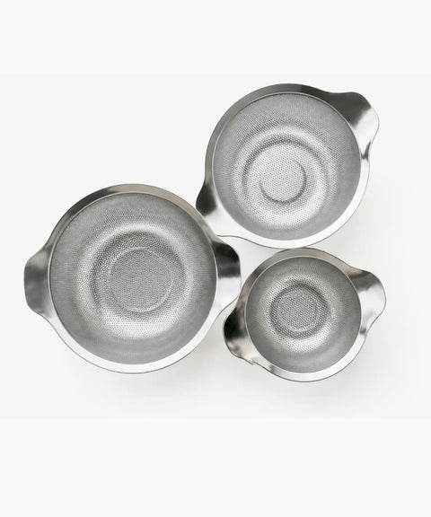 Stainless Steel Colander Set, 3 pieces