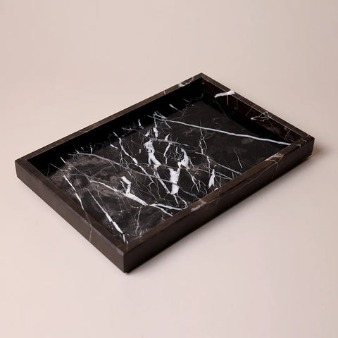 Black Marble Tray