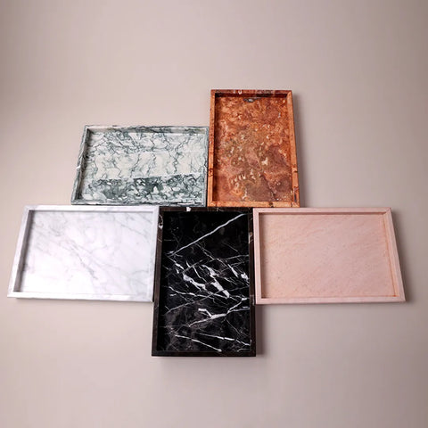 White Marble Tray
