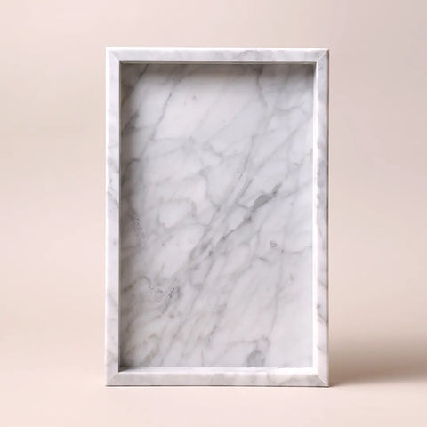 White Marble Tray
