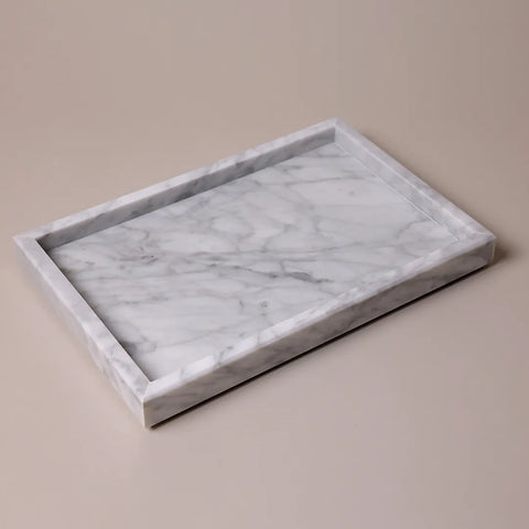 White Marble Tray